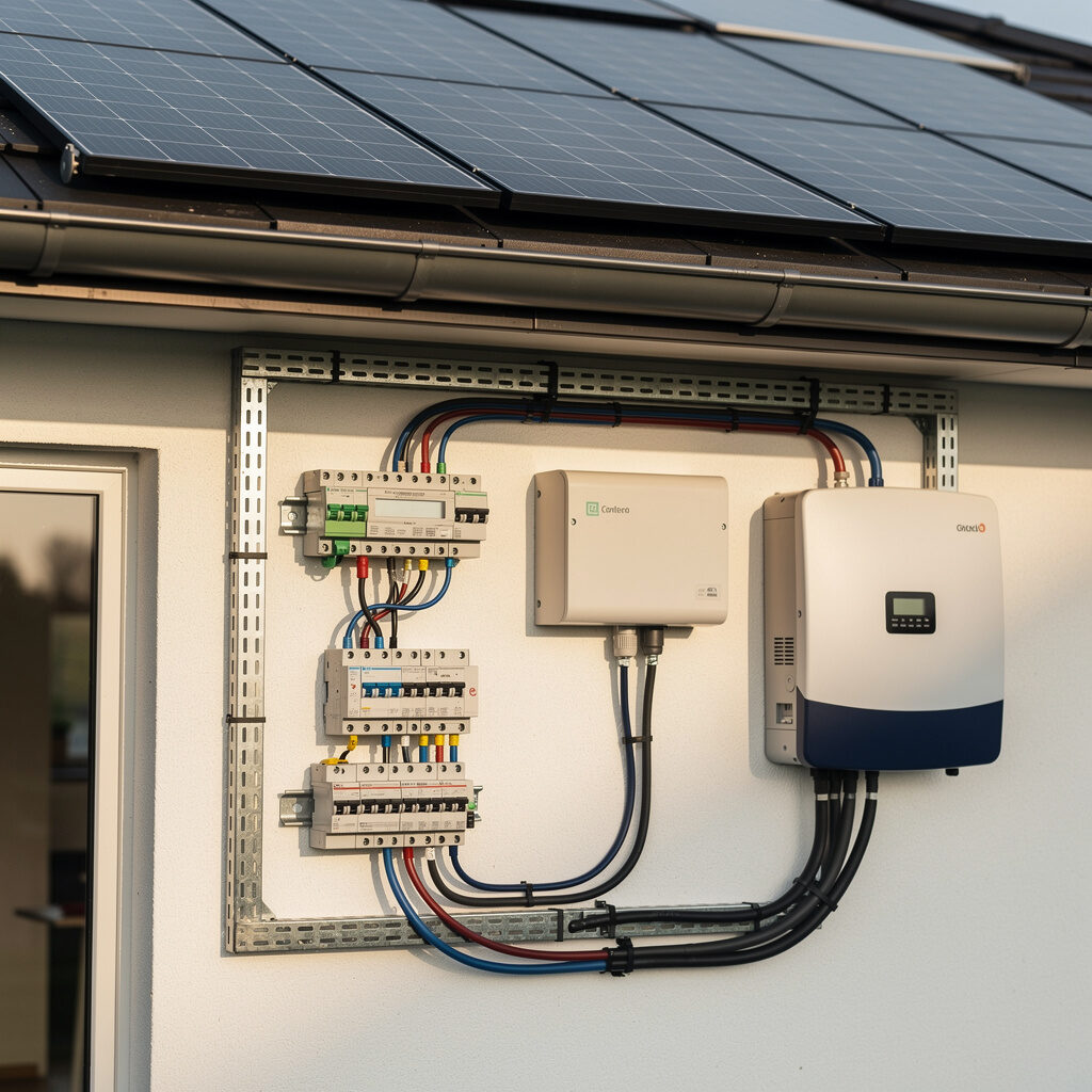 Integration Solartechnik in Hauselektronik – Bechtold Solar-Technik GmbH