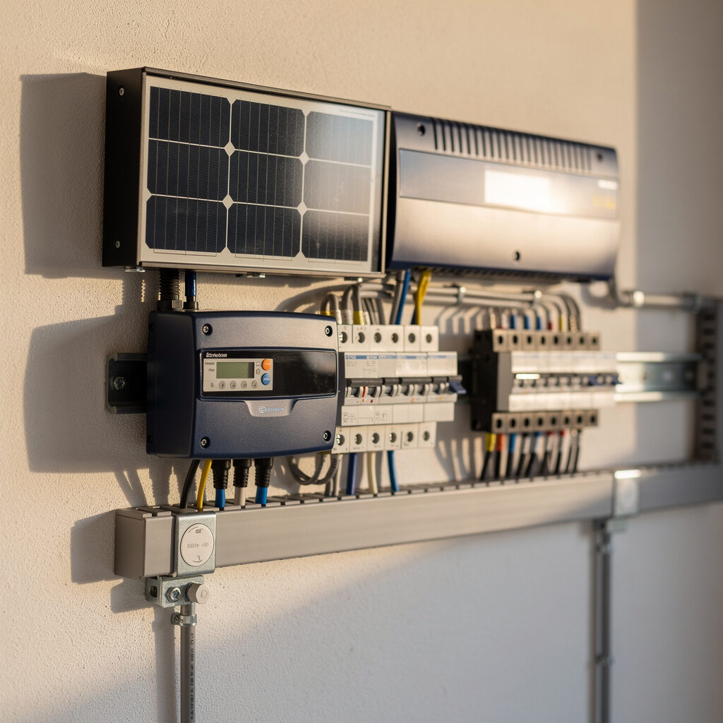 Integration Solartechnik in Hauselektronik – Bechtold Solar-Technik GmbH